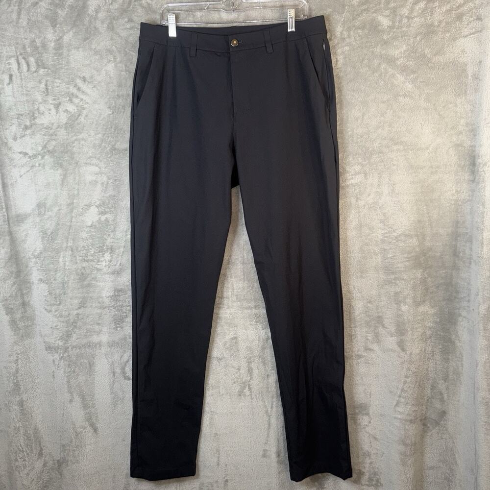 Lululemon ABC Trouser 5 Pocket Pant Warpstreme 34W 34L Obsidian Gray lm5ar4t